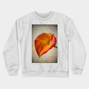 Textured Calla Lily Crewneck Sweatshirt